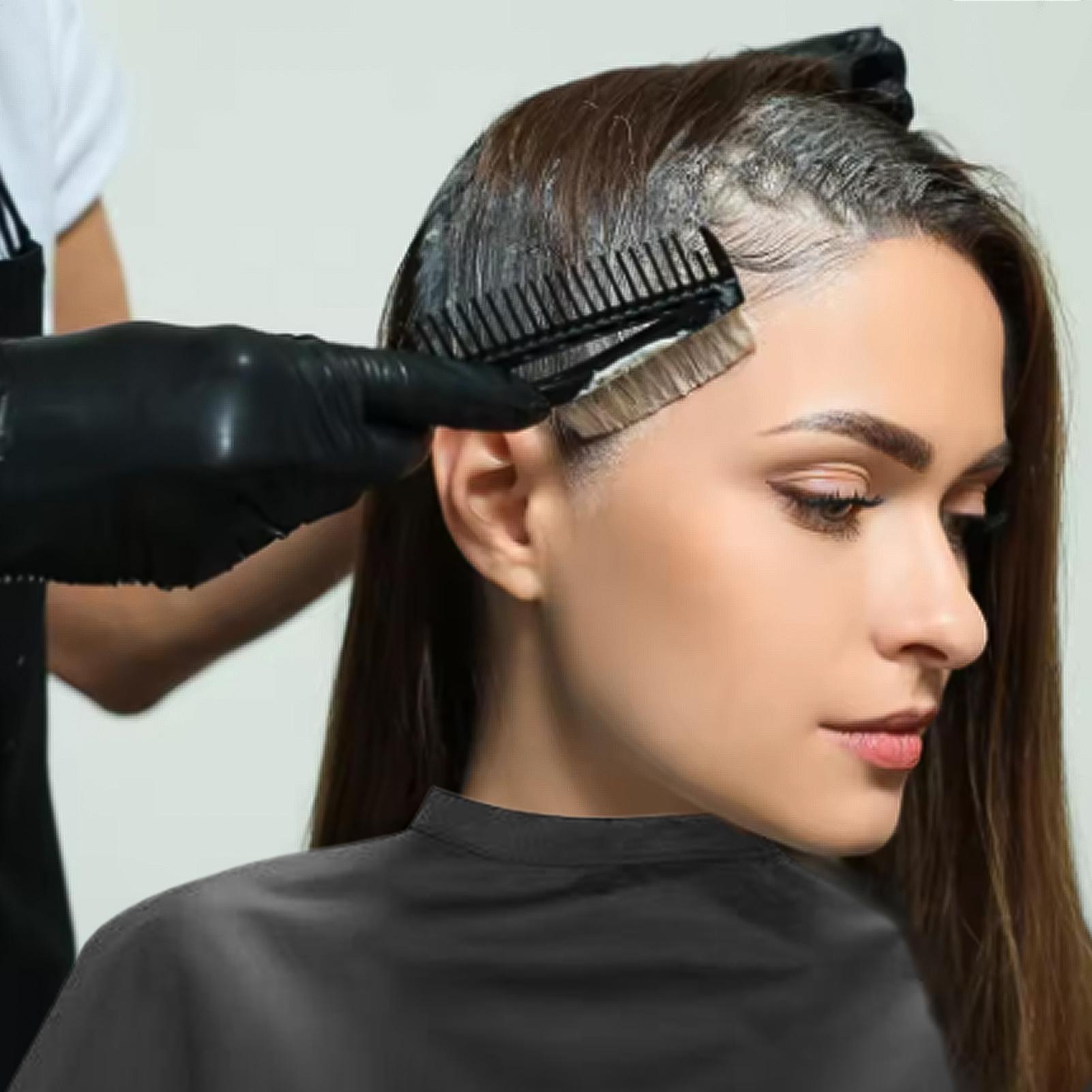 Home Barber - Cape de coiffure carrée courte noire