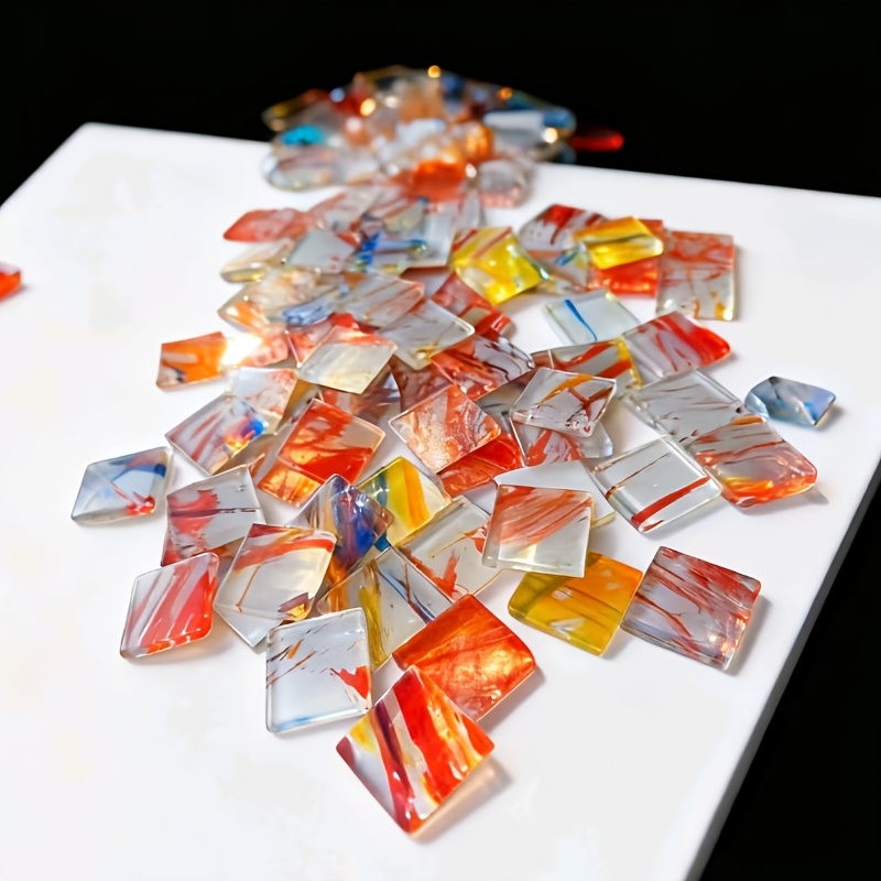 Home Bar And Counter - Mosaïque carrée de 100g en verre
