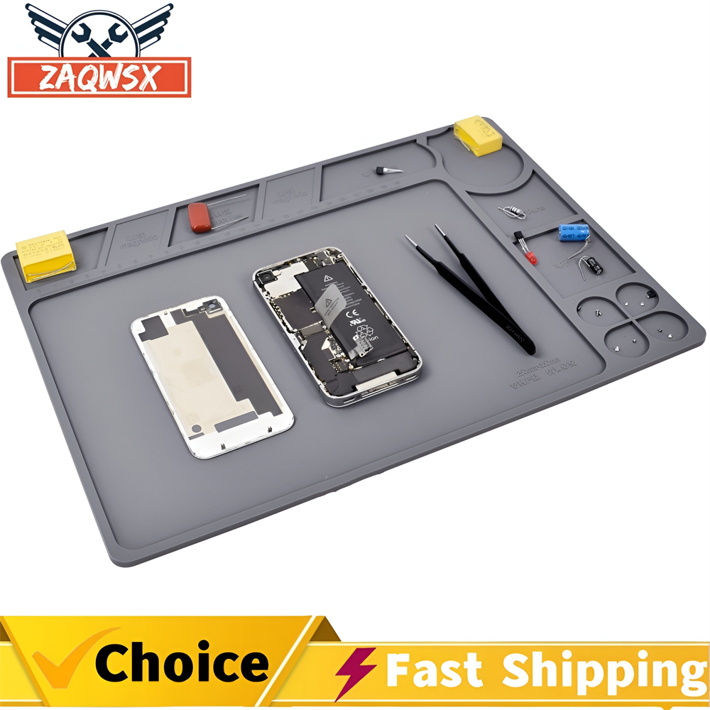Bar Mat Rubber - Tapis de travail magnétique en Silicone,