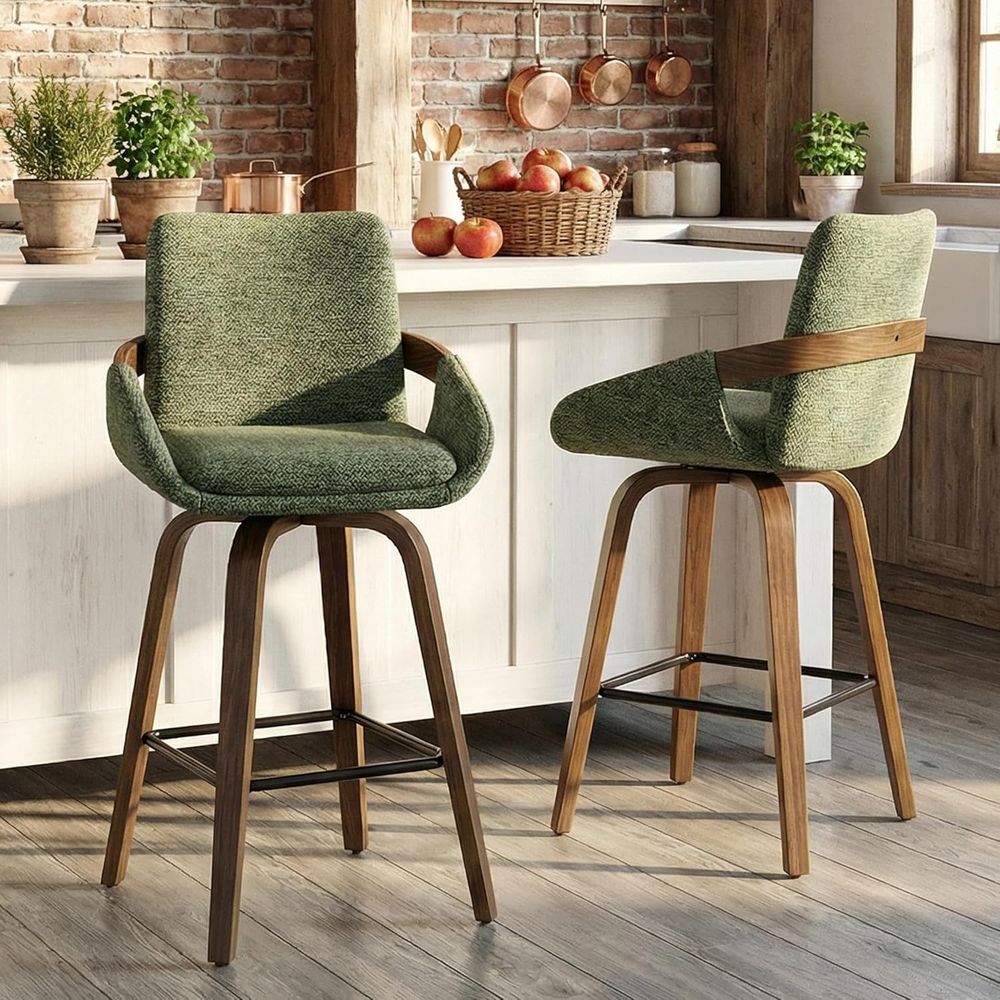 Home Bar Seating - Ensemble de 2 tabourets de bar
