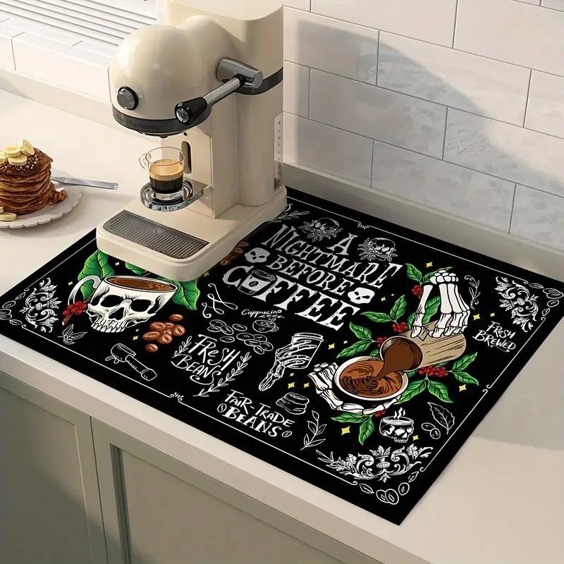 Tapis à café absorbant, antidé - Bar Mat Rubber avis et prix