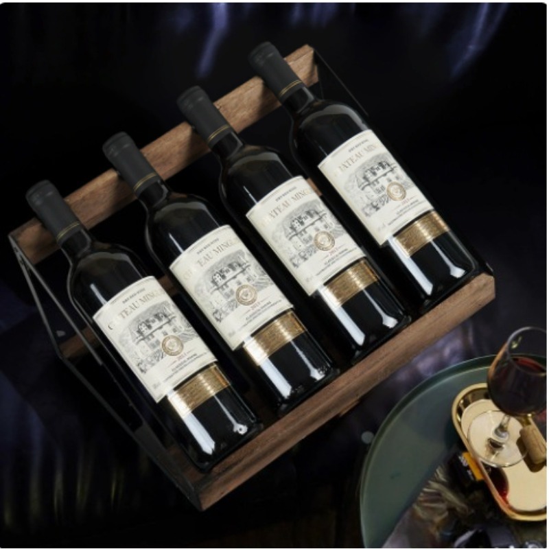 Support à vin en bois pour bar - Home Bar Shelves avis et prix