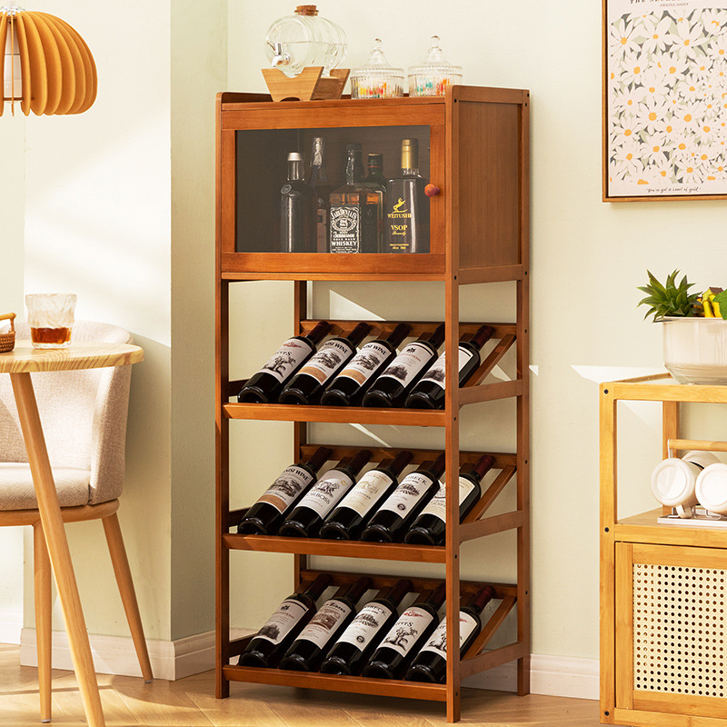 Casier à vin en bambou massif  - Home Bar Shelves avis et prix