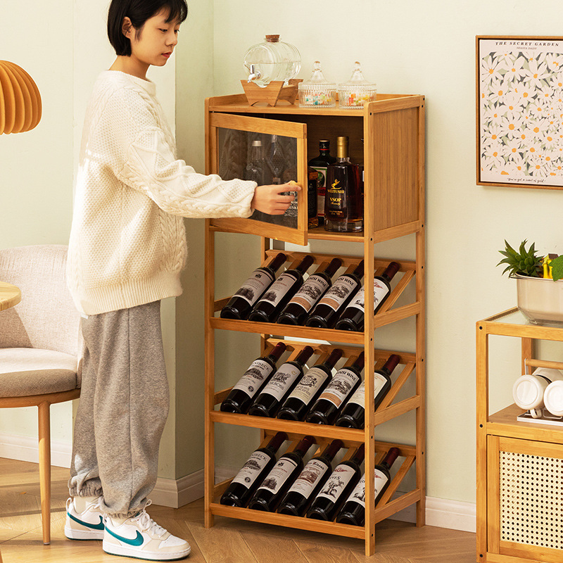 Casier à vin en bambou massif  - Home Bar Shelves avis et prix