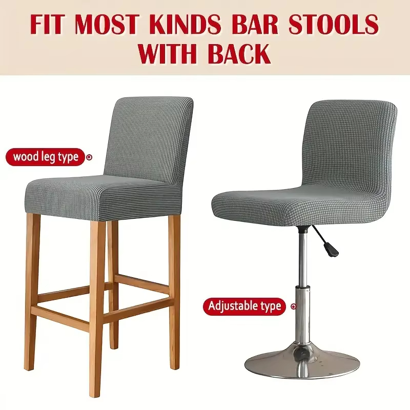 Housse de chaise en Jacquard p - Home Bar Seating avis et prix