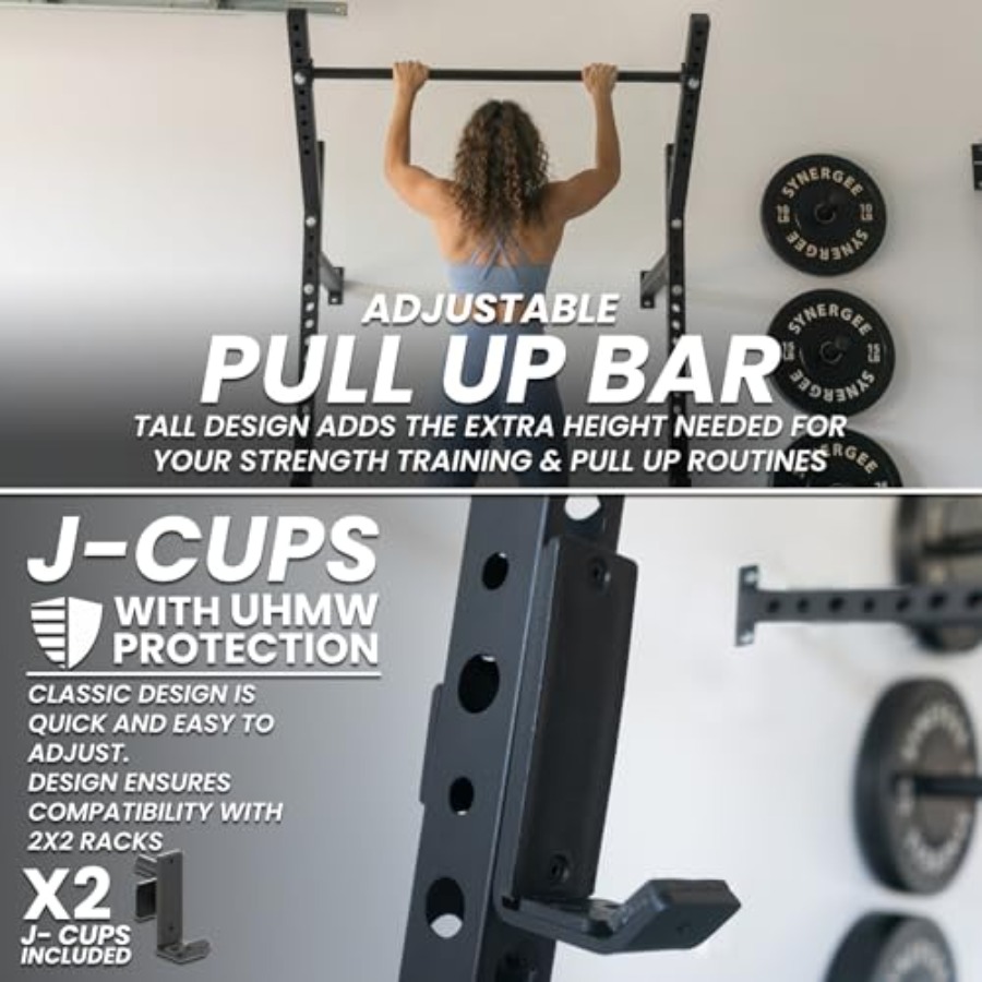 Rack de squat mural pour usage - Home Bar And Gym avis et prix