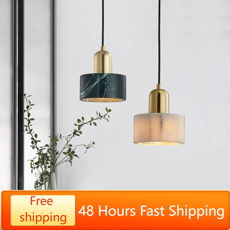 Lampe LED Suspendue en Marbre  - Home Bar And Counter avis et prix