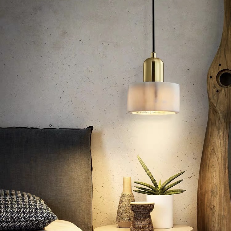 Lampe LED Suspendue en Marbre  - Home Bar And Counter avis et prix