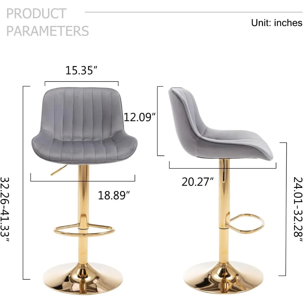 Ensemble de 2 tabourets de Bar - Home Bar And Counter avis et prix
