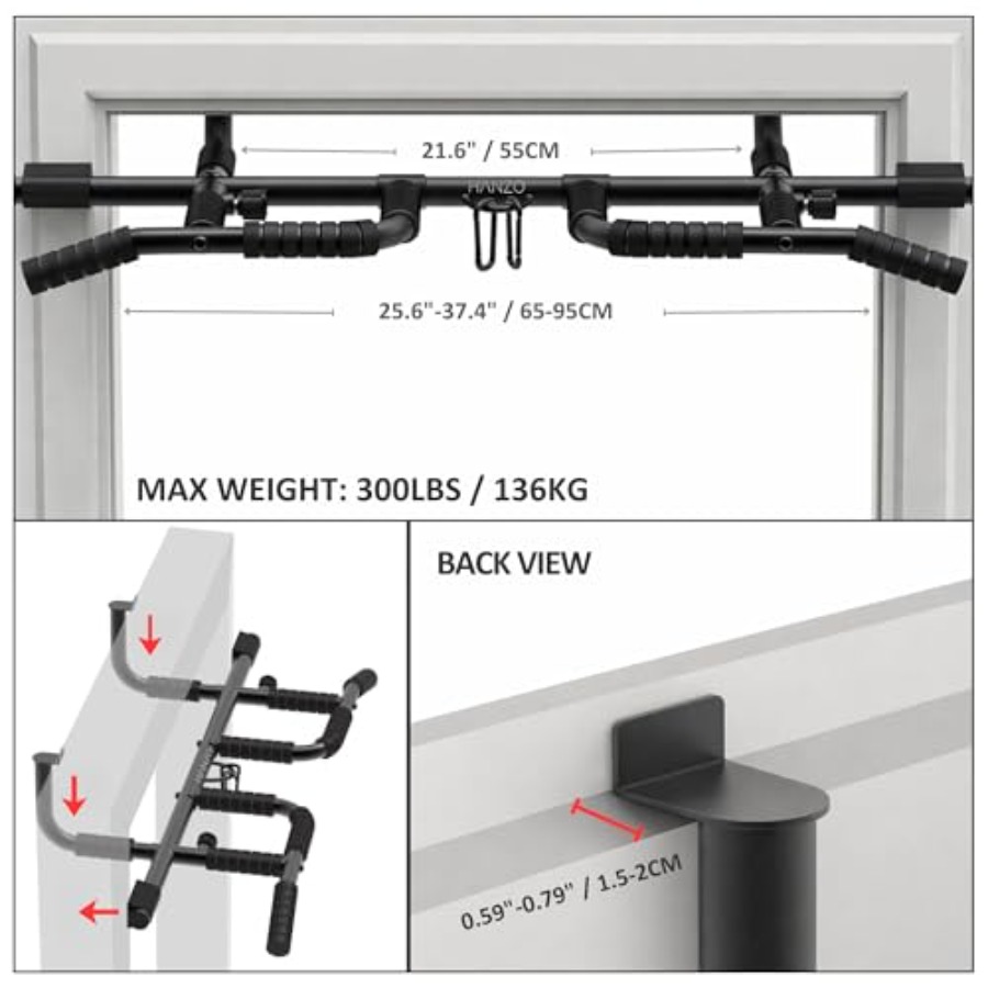 Barre de traction pour porte a - Home Bar And Gym avis et prix