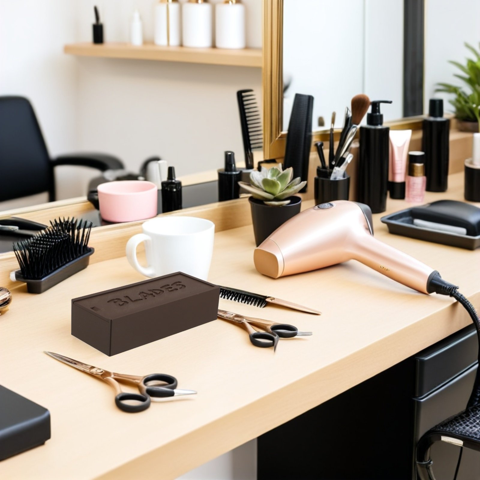 Boîte de rangement en plastiqu - Home Barber avis et prix