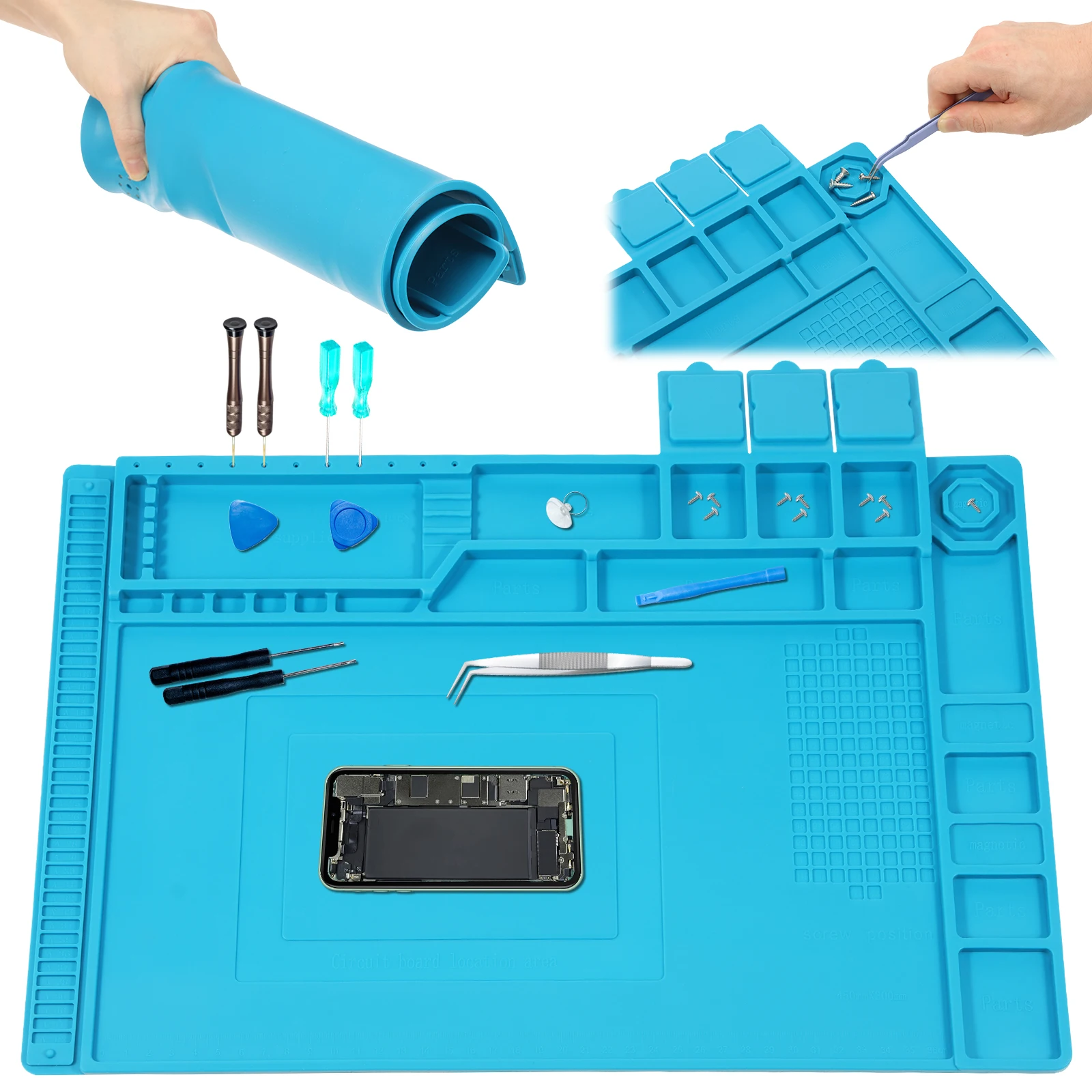 Tapis de soudure en silicone 4 - Bar Mat Rubber avis et prix
