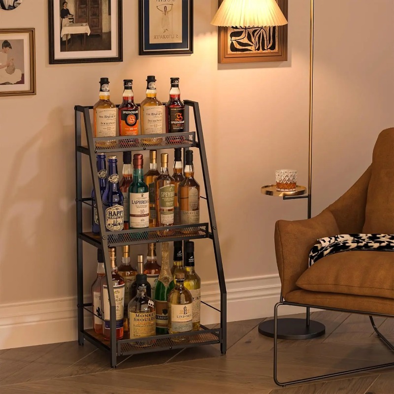 Étagère à vin à 3 niveaux en f - Home Bar Shelves avis et prix