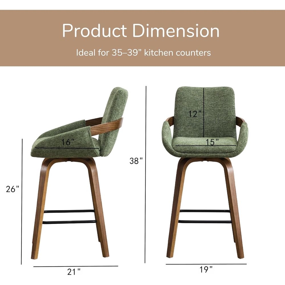 Ensemble de 2 tabourets de bar - Home Bar Seating avis et prix